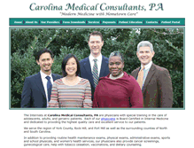Tablet Screenshot of carolinamedical.us
